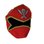 red pirate ranger helmet