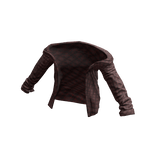 Red Plaid Off-Shoulder Button-up 