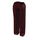 Red Plaid Pajama Pants