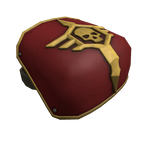 Red Preserver Agent Left Pauldron