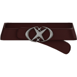 Red Punk Belt w/ Metal Star 