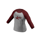 Red Raglan Tee