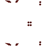 red right front arm piercing (R6) ⭑