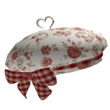 Red Rose Igari floral beret cottagecore mori kei