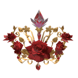 Red Rose Princess Tiara