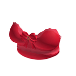 Ruffled Corset Top Red ♥