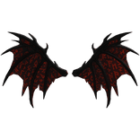 Red Rune Runic Nightmare Wings