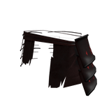 Red Samurai Armour Waist