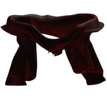 Red Emo Stringy Scarf 1.0