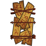 Red Sheet Zombie Talisman Arm (L)