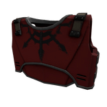 Red Silver Icon Star Warband Armor