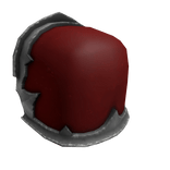 Red Silver Traitor Praetorian Left Pauldron