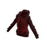 Red Skeleton Knit Hoodie [PBR]