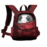 Red Soccer Backpack