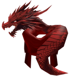 Red Sorcerer World Dragon Scarf
