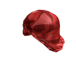 Red Sparkle Diamond Hairstyle