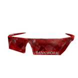 Red Sparkle B4NKWORK Clockwork Shades