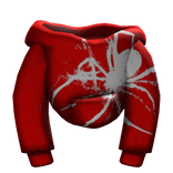 Red Spider Male Hoodie