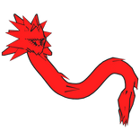 Red Spiky Dragon