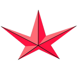 Red Star Glasses