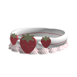 Red Strawberry Polka Dot Cute Igari Choker