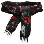 Red Street Graffiti Archive Emo Neck Scarf