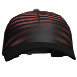 red striped grunge distressed cap