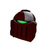 Red Striped Paladin Praetorian Helmet