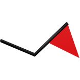 Red Tail Flag v2 (Triangle)