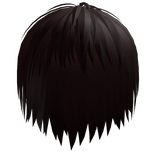 emo short red vkei hair ⭑ 