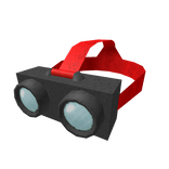 Red Test Vision Baseball Goggles