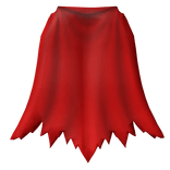 Red Torn Cape