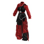 Red Two-Tone Cargo Utility Set / 03