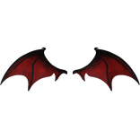 Red Vampire Wings