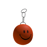 Red Verity (Cruelty)/Red Smiley Keychain (1.0)