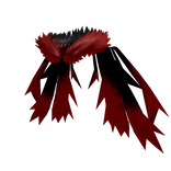 Red Ripped Villain Cape