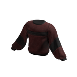 Red Vintage 90's Ripstop Sweatshirt