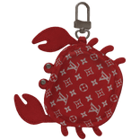 Red VL Monogram Wallet Crab