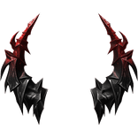 Red Warlord Horns