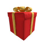 Red Wrapped Present