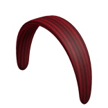 Red Y2K Cute Coquette Stripe Headband 