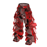Red Y3K Harajuku Cyber Cargo Pants [PBR]