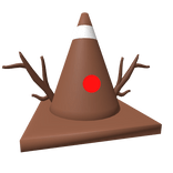 Reindeer Traffic Cone