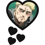 Reiner Braun Thinking Hearts Attack On Titan