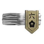 Renji Lieutenant Squad 6 Division Badge Armband