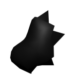 Retro Black Bunny Tail