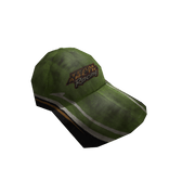 Retro Neon Green Race Stripe Team Racing Hat