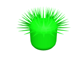  Retro Puffle - Green