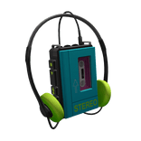 Retro Tape Player Waist Accessory