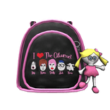 Retro/Vintage Backpack | Black & Pink